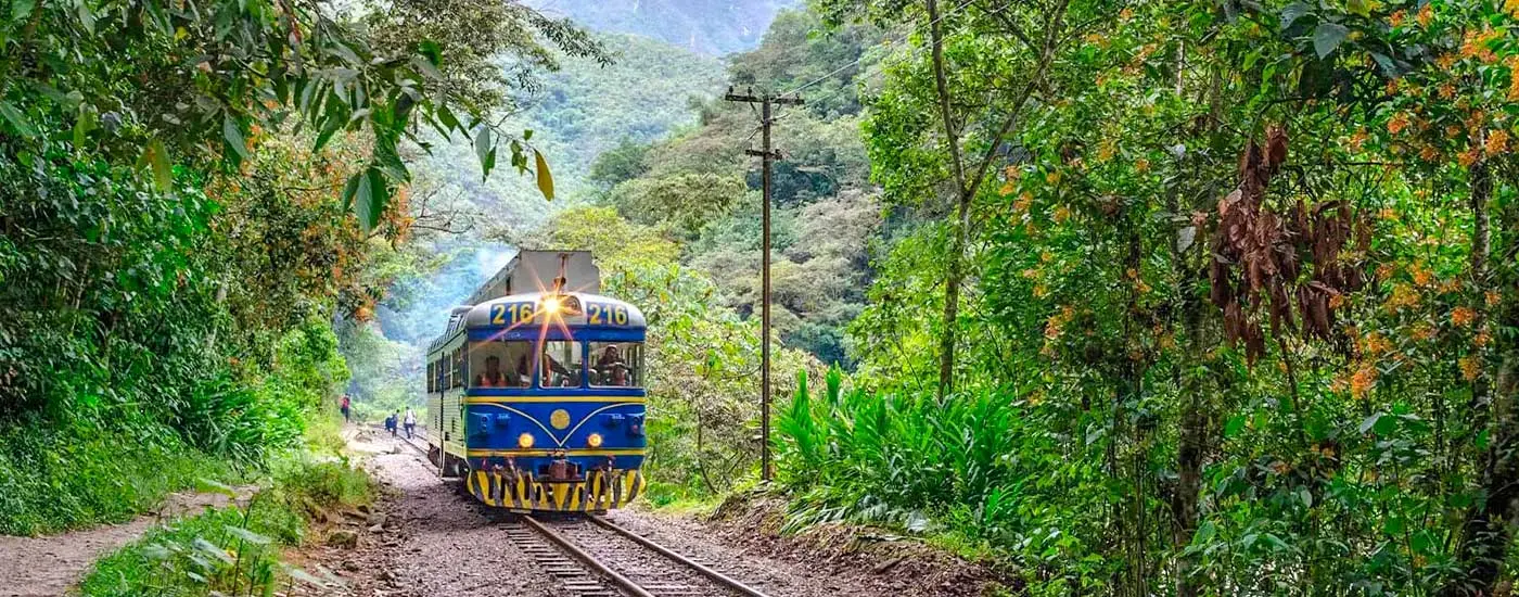 tren a machu picchu