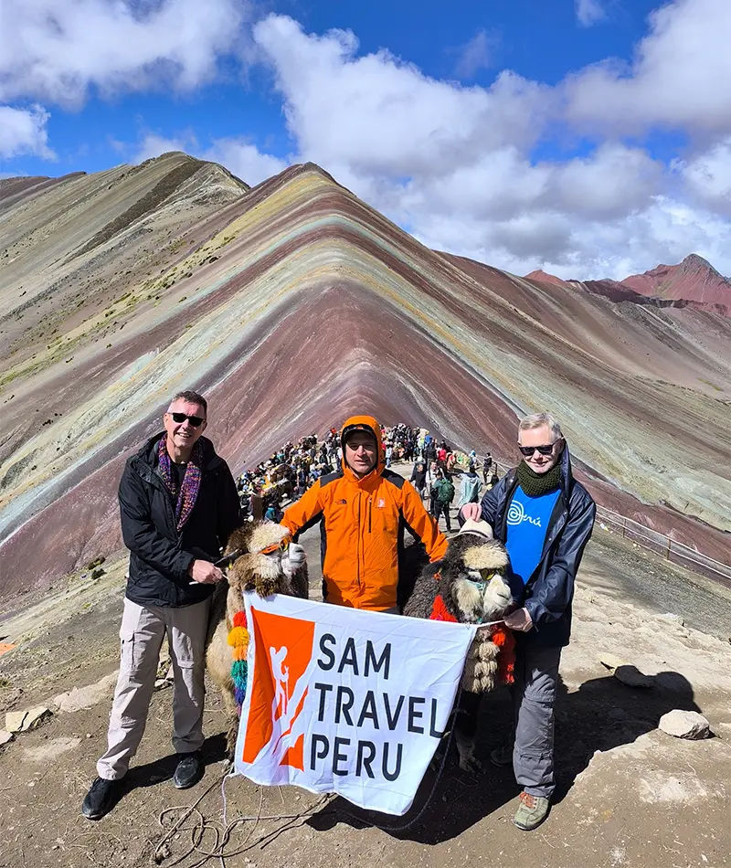 montaña de colores